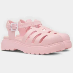 JuJu Angel Womens Bubblegum EVA Chunky Sandal