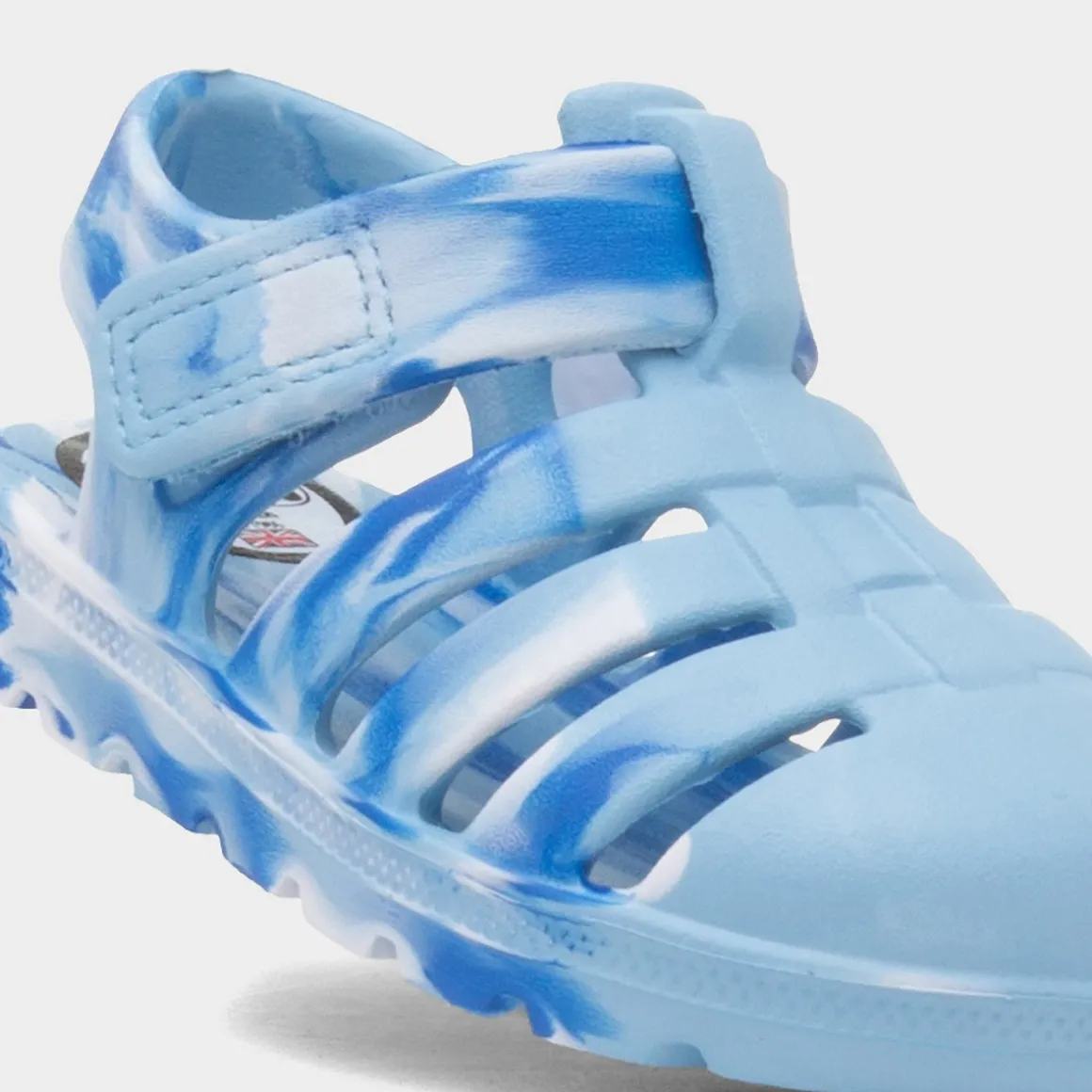 JuJu Cherub Kids Marble Blue EVA Sandal