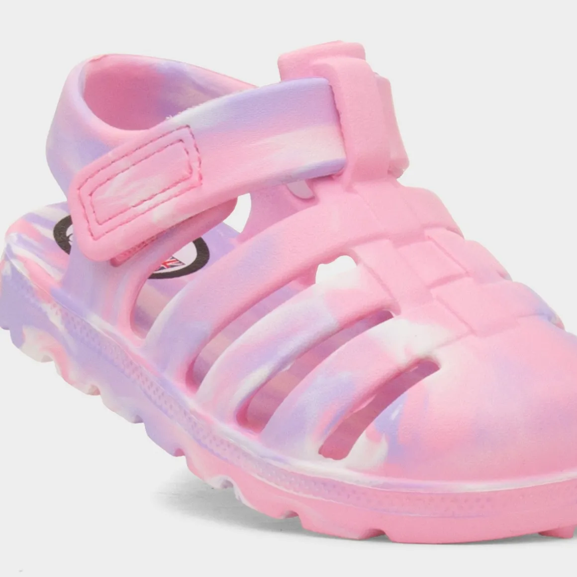 JuJu Cherub Kids Marble Pink EVA Sandal