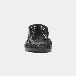 JuJu Christabel Womens Black Wedge Jelly Shoe
