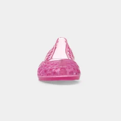 JuJu Christabel Womens Pink Wedge Jelly Shoe