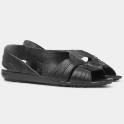 JuJu Fergie Womens Black Jelly Sandal