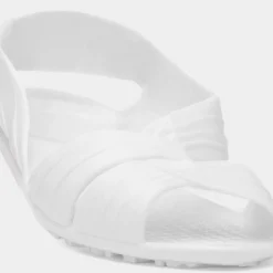 JuJu Fergie Womens White Jelly Sandal