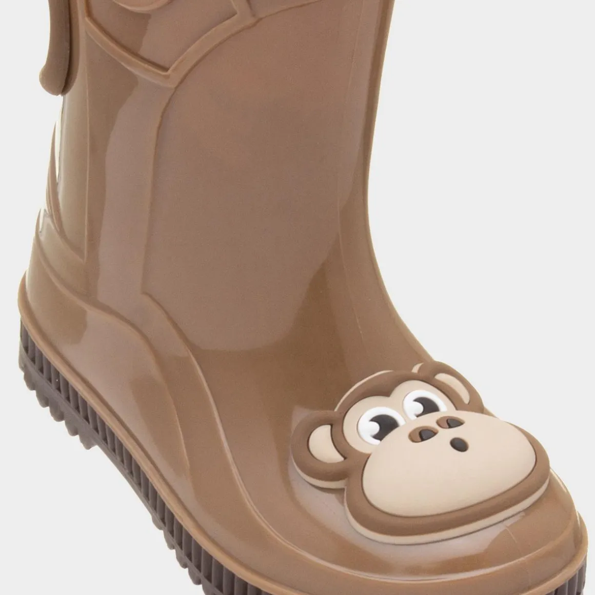 JuJu Kids Brown Monkey Welly
