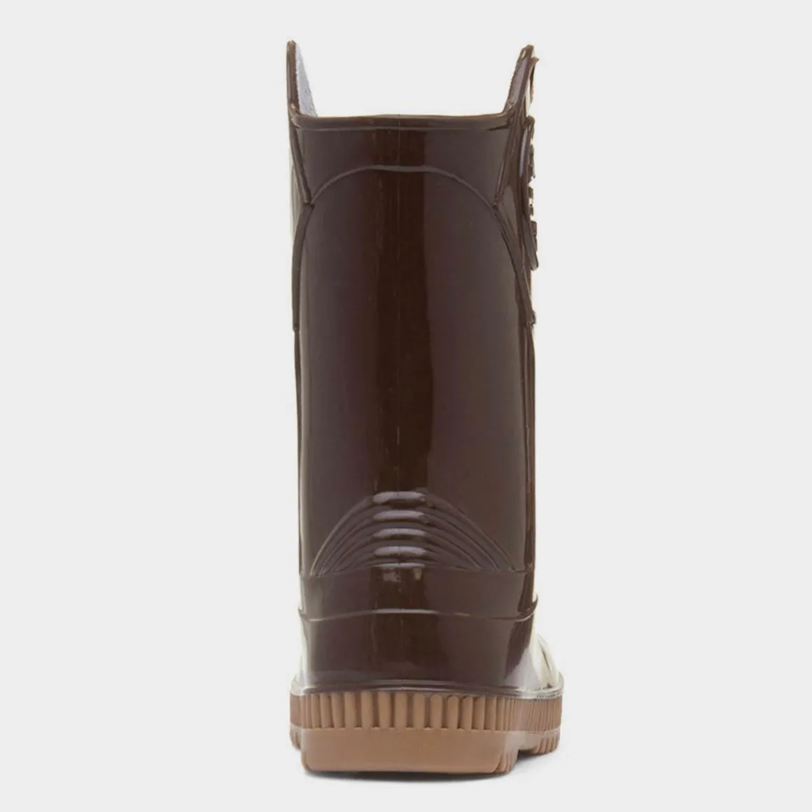 JuJu Kids Dark Brown Hedgehog Welly
