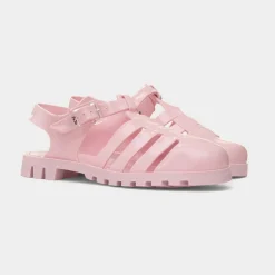 JuJu Maxi Womens Pastel Pink Jelly Sandal