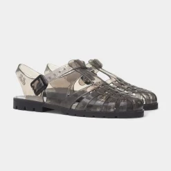 JuJu Reilly Womens Smoke Jelly Sandal