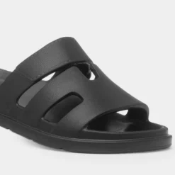 Krush Briella Womens Black EVA Mule Sandal