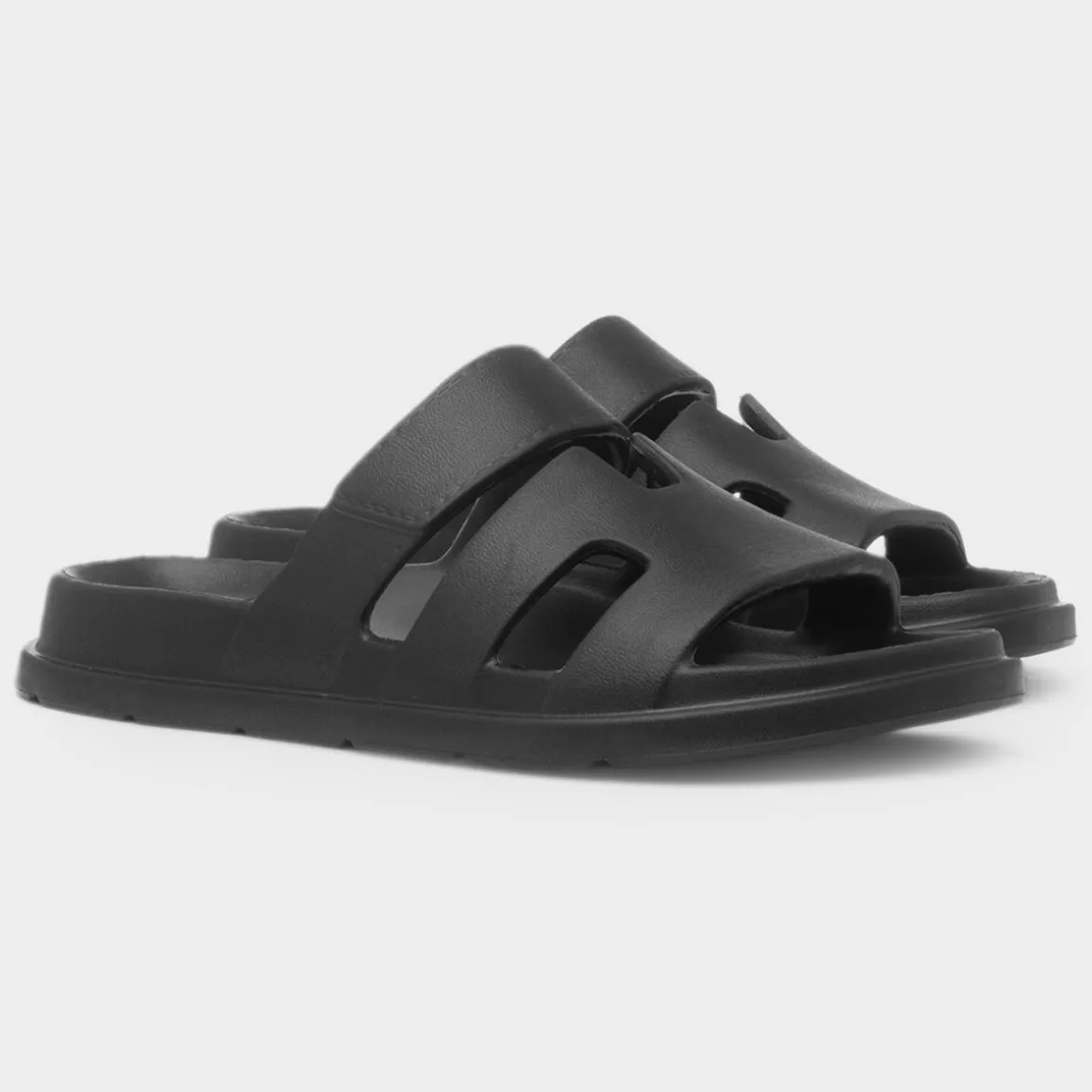 Krush Briella Womens Black EVA Mule Sandal