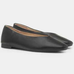 Krush Erin Womens Black Ballerina