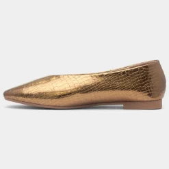 Krush Erin Womens Bronze Ballerina