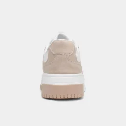 Krush Gemma Womens White & Nude Chunky Trainer