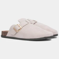 Krush Imogen Womens Taupe Mule Sandal