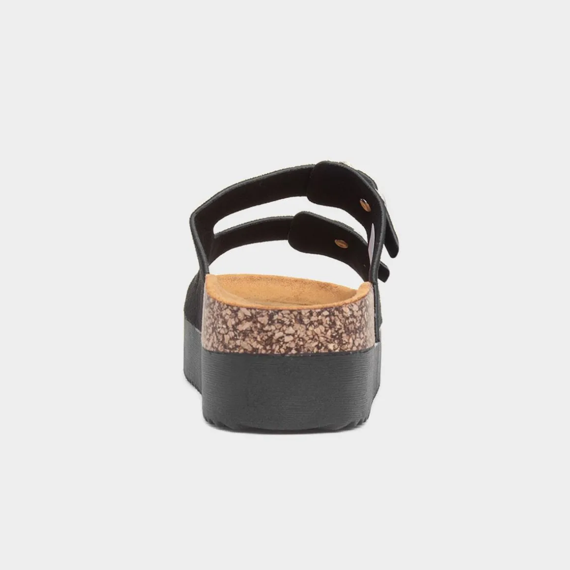Krush Maria Womens Black Platform Sandal