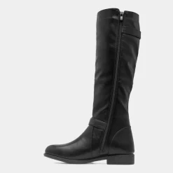 Krush Nova Womens Black Knee High Boot