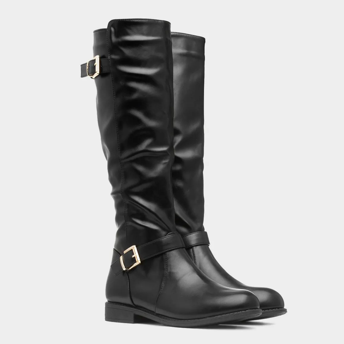 Krush Nova Womens Black Knee High Boot