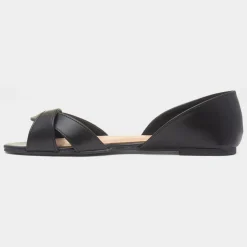 Krush Pam Womens Black Open Toe Shoe