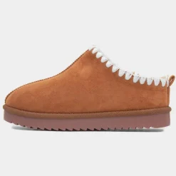 Krush Whip Stitch Womens Chestnut Slipper