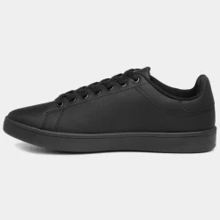 Lambretta Pinball Mens Black Lace Up Trainer