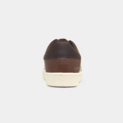 Lambretta Pinball Mens Tan Casual Trainer
