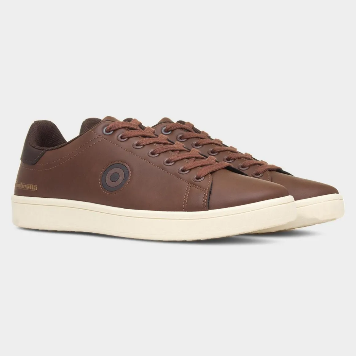 Lambretta Pinball Mens Tan Casual Trainer