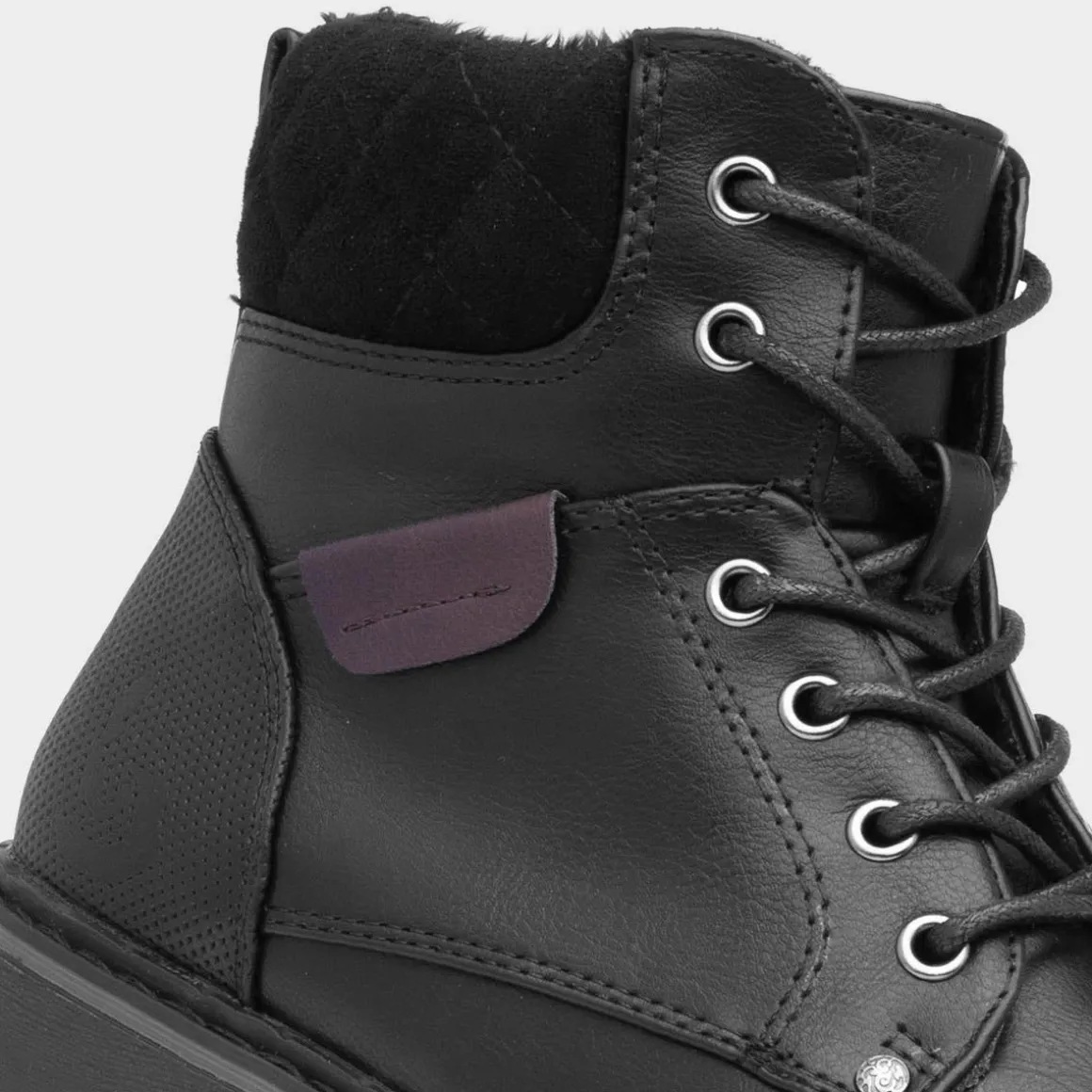 Lilley & Skinner Alberta Womens Black Lace Up Boot