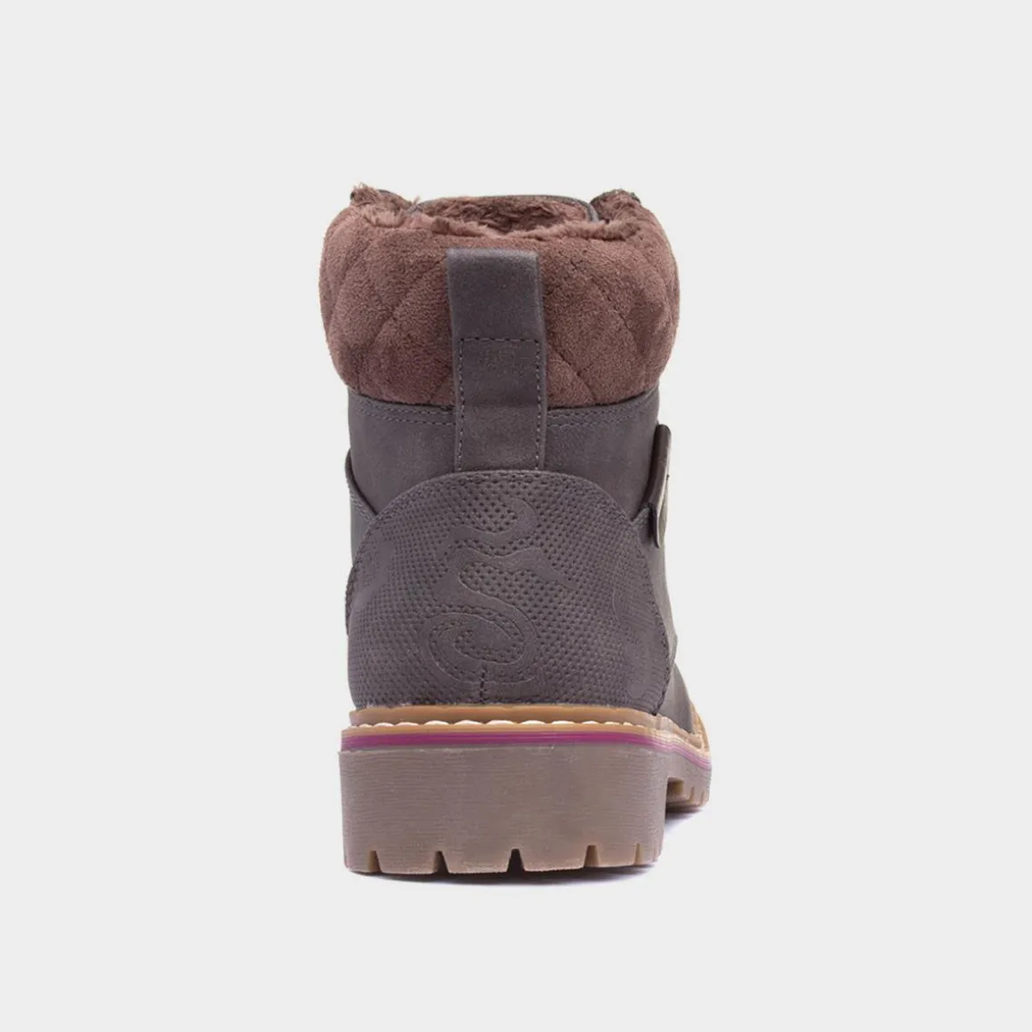 Lilley & Skinner Alberta Womens Grey Lace Up Boot