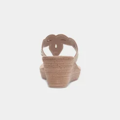 Lilley & Skinner Ancona Womens Beige Wedge Sandal