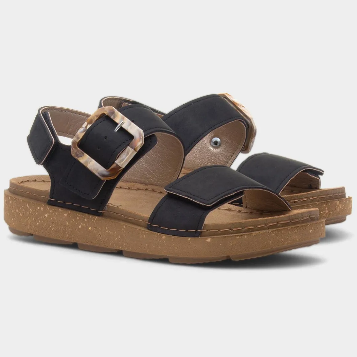 Lilley & Skinner Antibes Womens Black Sandal