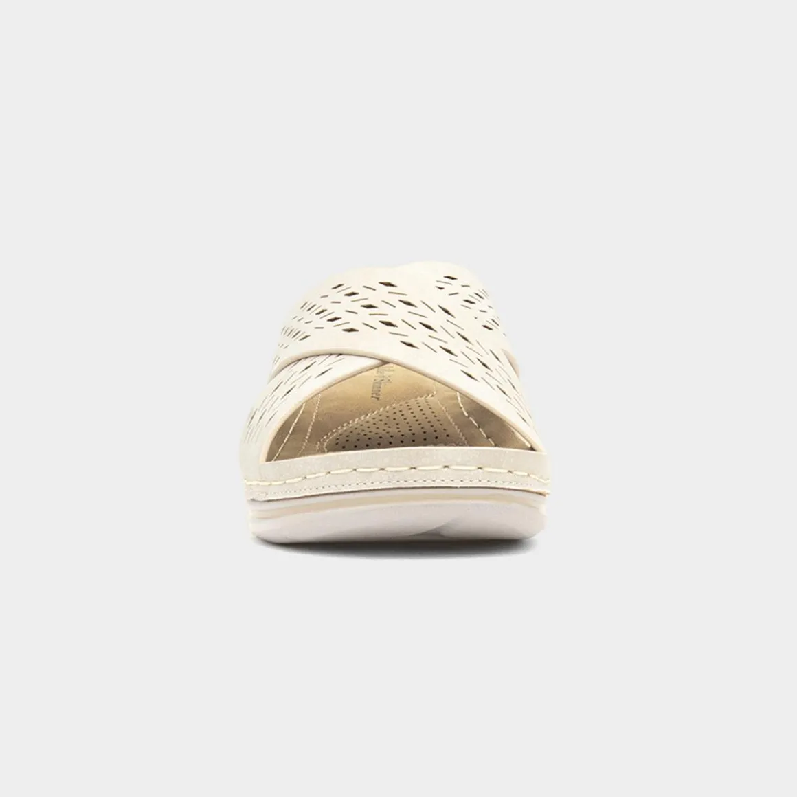 Lilley & Skinner Antigua Womens Beige Mule Sandal