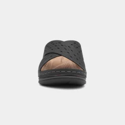 Lilley & Skinner Antigua Womens Black Mule Sandal