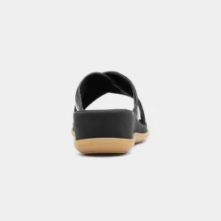 Lilley & Skinner Caicos Womens Black Mule Sandal