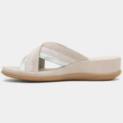 Lilley & Skinner Caicos Womens Beige Mule Sandal