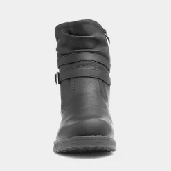 Lilley & Skinner Calgary Womens Black Ankle Boots