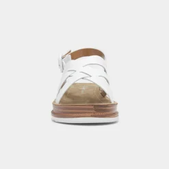 Lilley & Skinner Cuba Womens White Strappy Sandal