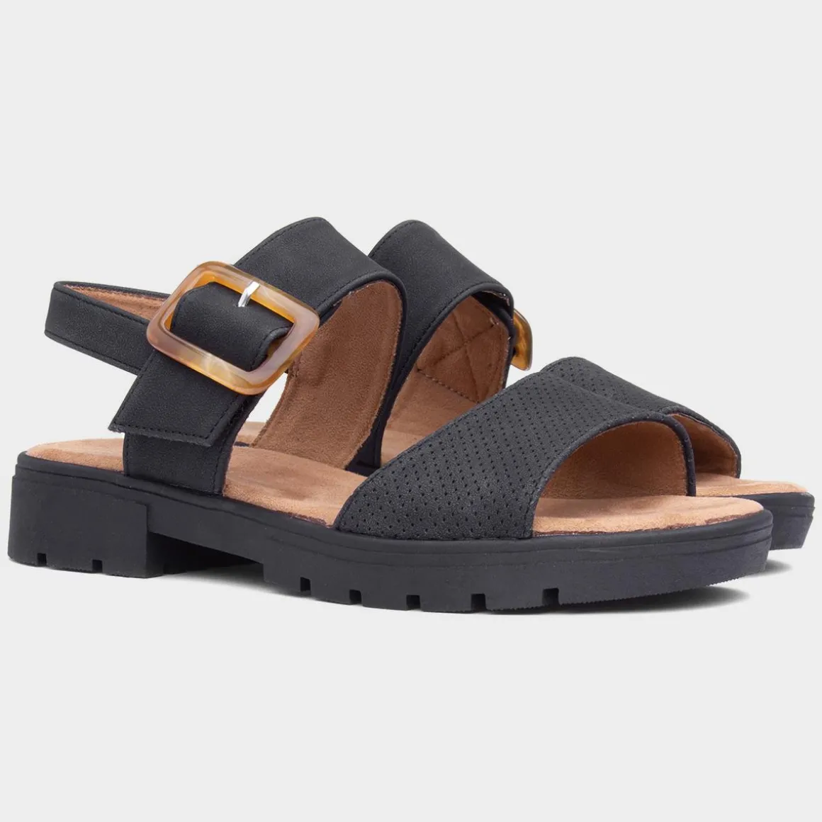 Lilley & Skinner Fiji Womens Black Sandal