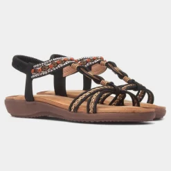Lilley & Skinner Grenada Womens Black Sandal