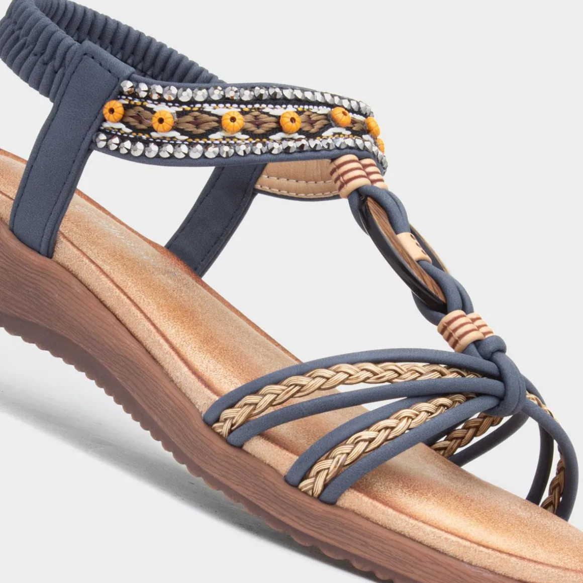 Lilley & Skinner Grenada Womens Blue Sandal