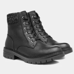 Lilley & Skinner Iceland Womens Black Ankle Boot
