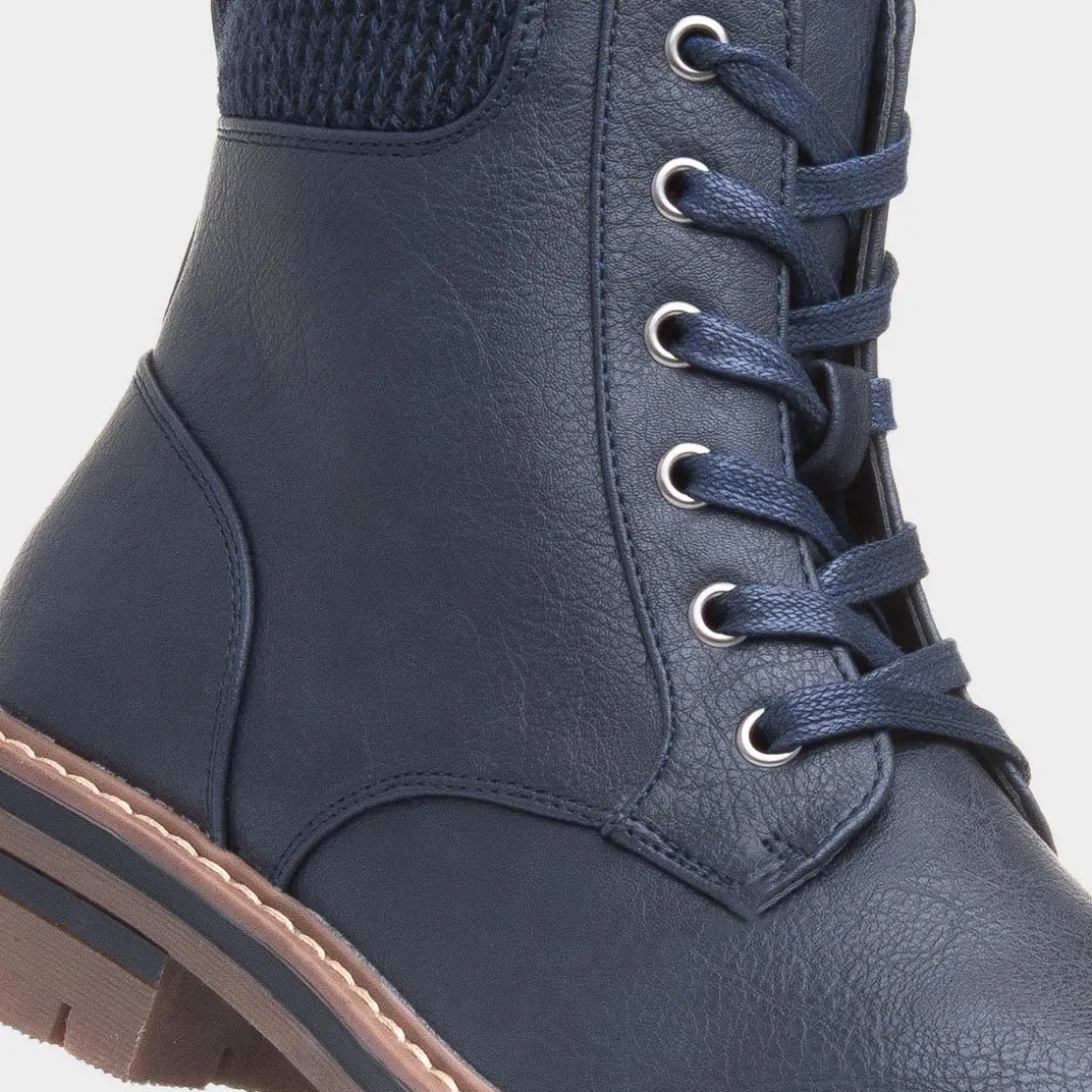 Lilley & Skinner Iceland Womens Navy Ankle Boot