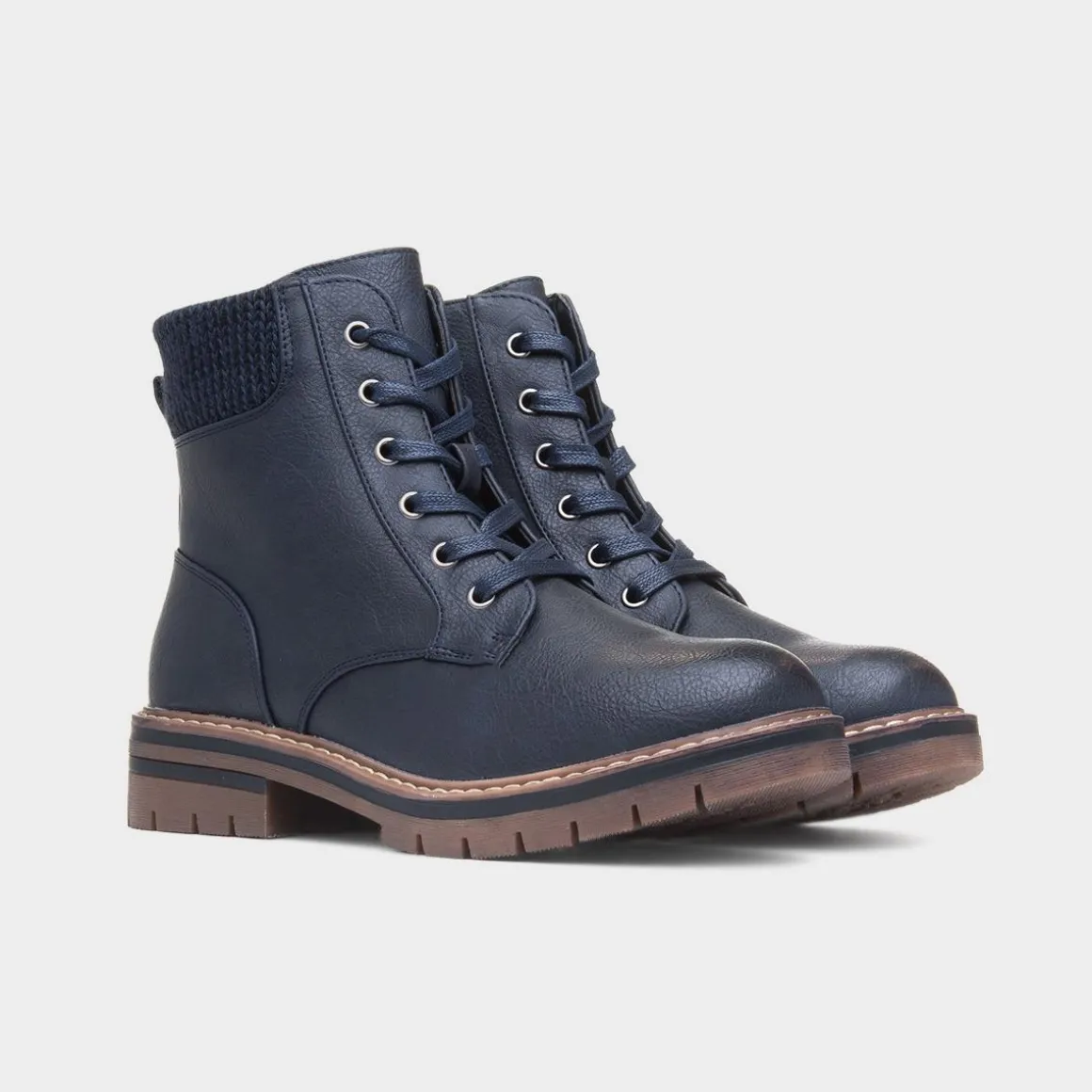 Lilley & Skinner Iceland Womens Navy Ankle Boot