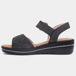Lilley & Skinner Majorca Womens Black Sandal