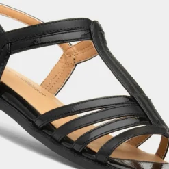Lilley & Skinner Monaco Womens Black Sandal