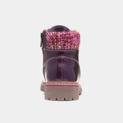 Lilley & Skinner Montreal Womens Purple Boot