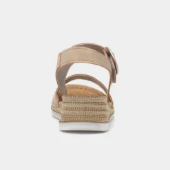 Lilley & Skinner Monza Womens Beige Wedge Sandal