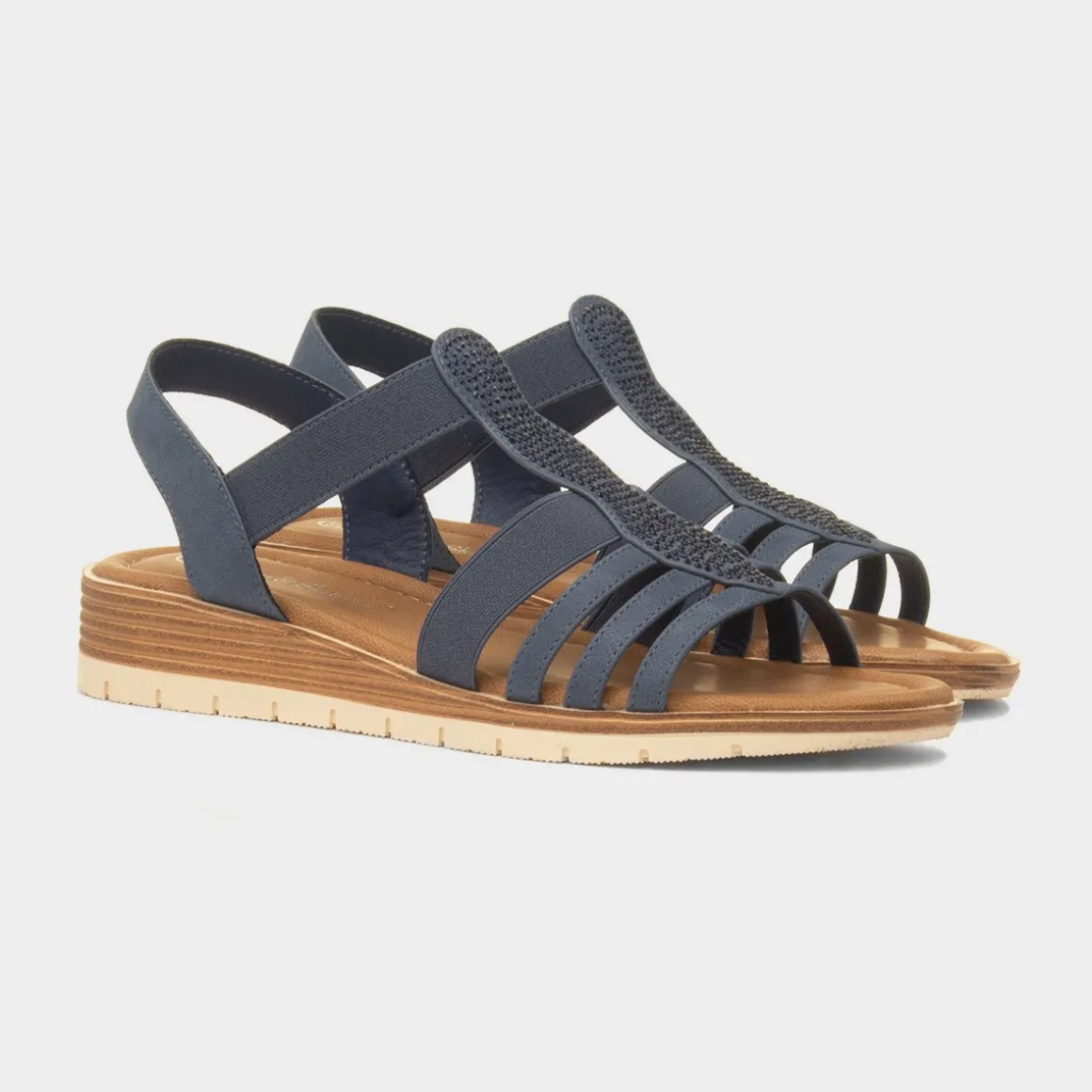 Lilley & Skinner Olbia Womens Blue Sandal
