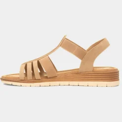 Lilley & Skinner Olbia Womens Beige Sandal