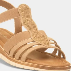 Lilley & Skinner Olbia Womens Beige Sandal
