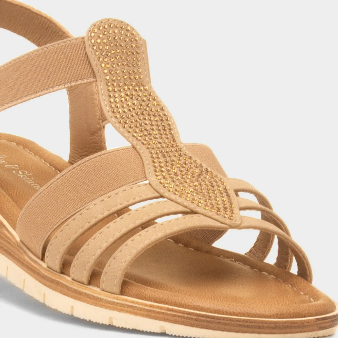 Lilley & Skinner Olbia Womens Beige Sandal