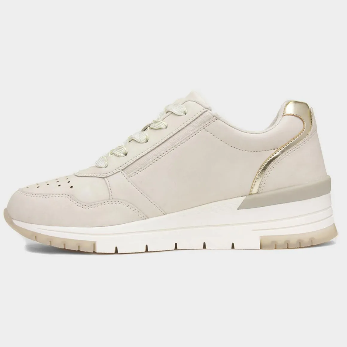 Lilley & Skinner Oval Womens Beige Casual Trainer